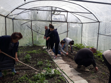 Photo : Avril 2020, les premières plantations